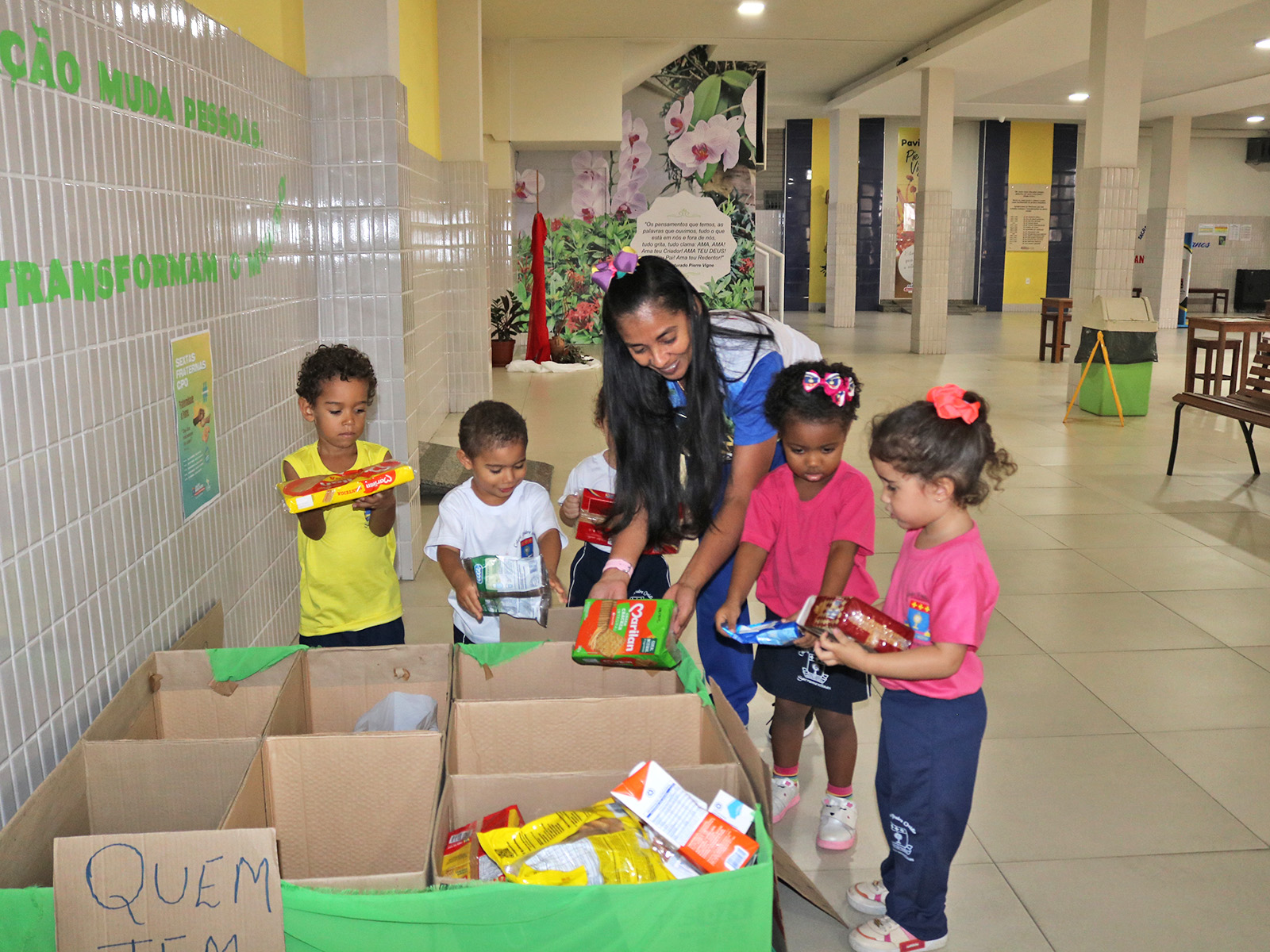 SEXTAS FRATERNAS - FRATERNIDADE E FOME - EDUCAÇÃO INFANTIL E 1º ANO - 31/03/2023