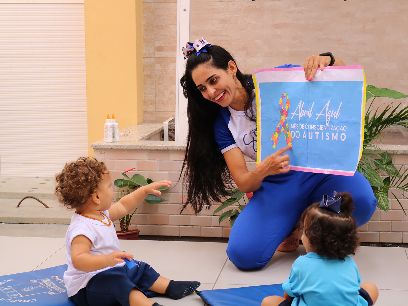 ABRIL  AZUL - MÊS DA CONSCIENTIZAÇÃO DO AUTISMO - EDUCAÇÃO INFANTIL E 1º ANO - 04/04/2023