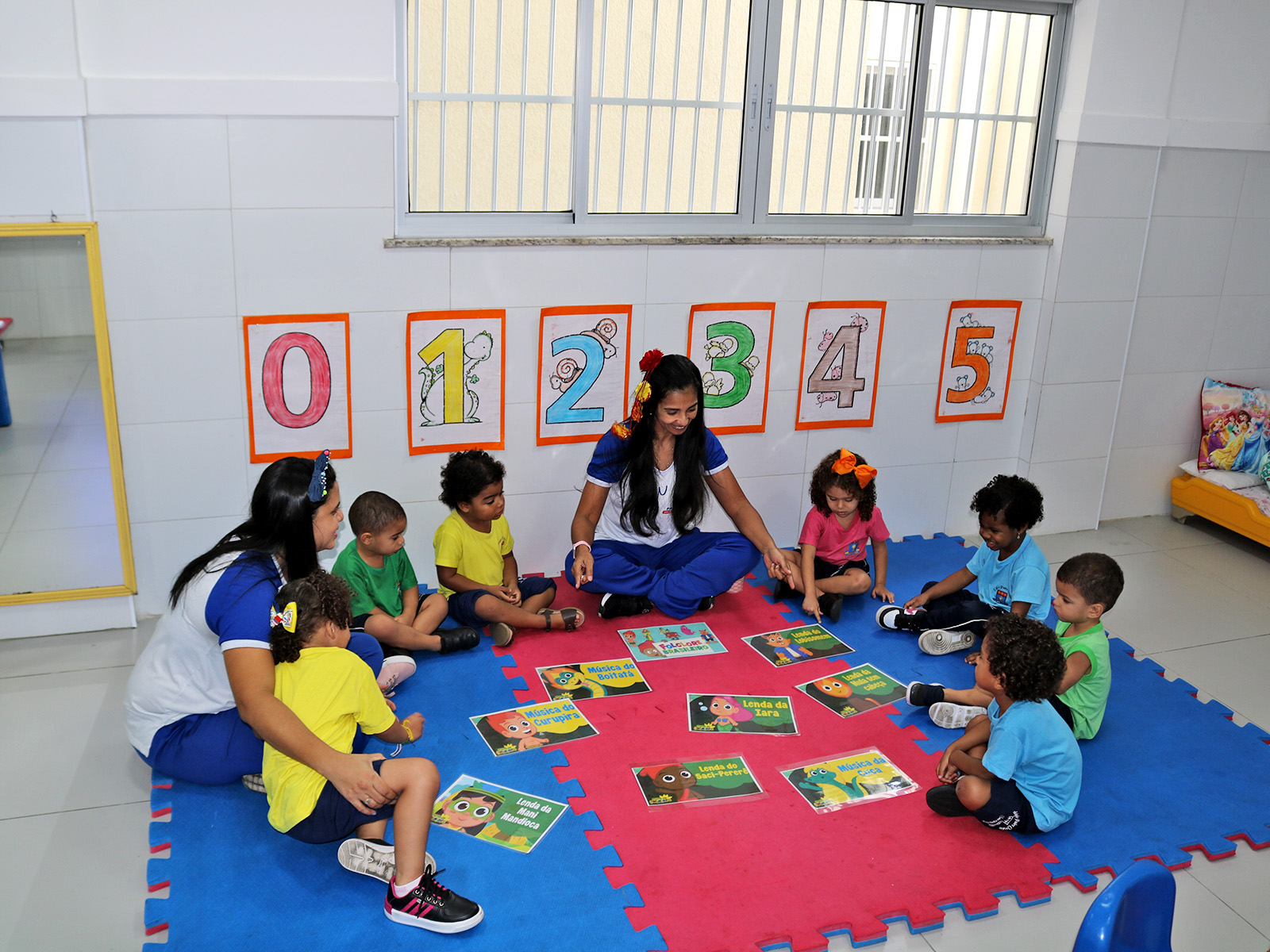 SEMANA DO FOLCLORE - MONTAGEM DO MURAL - GRUPO 02 - 21/08/2023