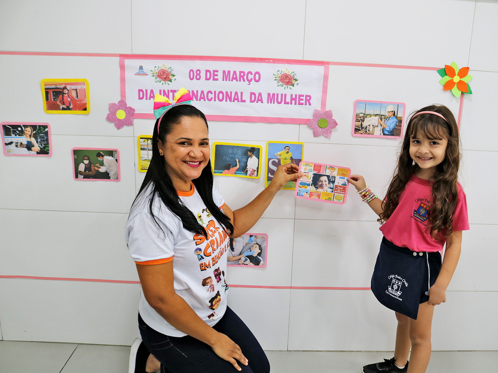 HOMENAGEM AO DIA INTERNACIONAL DA MULHER - GRUPO 05 A - 08/03/2024