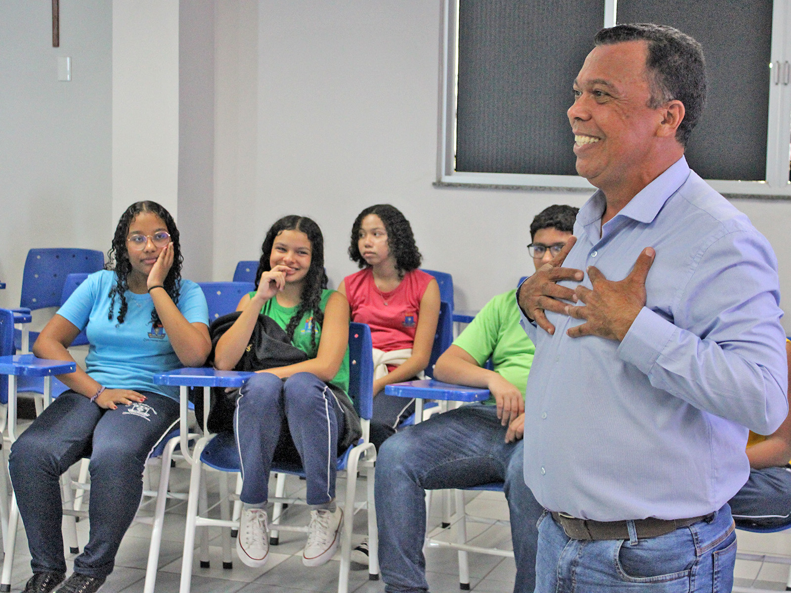 ENCONTRO COM O AUTOR ALMEIDA JÚNIOR - 7º E 8º ANO - 05/06/2024