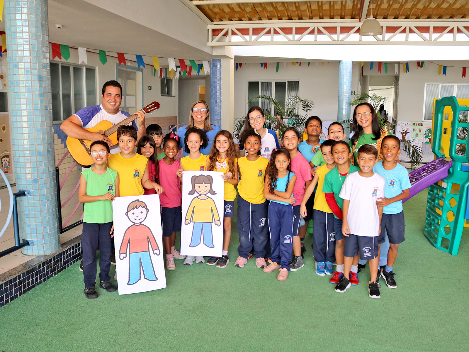 AÇÃO EDUCATIVA: MEU CORPO, MEU TESOURO - 2º ANO B - 11/06/2024