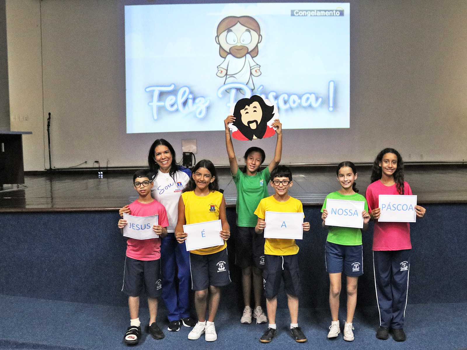 CELEBRAÇÃO PASCAL - 2º AO 5º ANO - 23/04/2025
