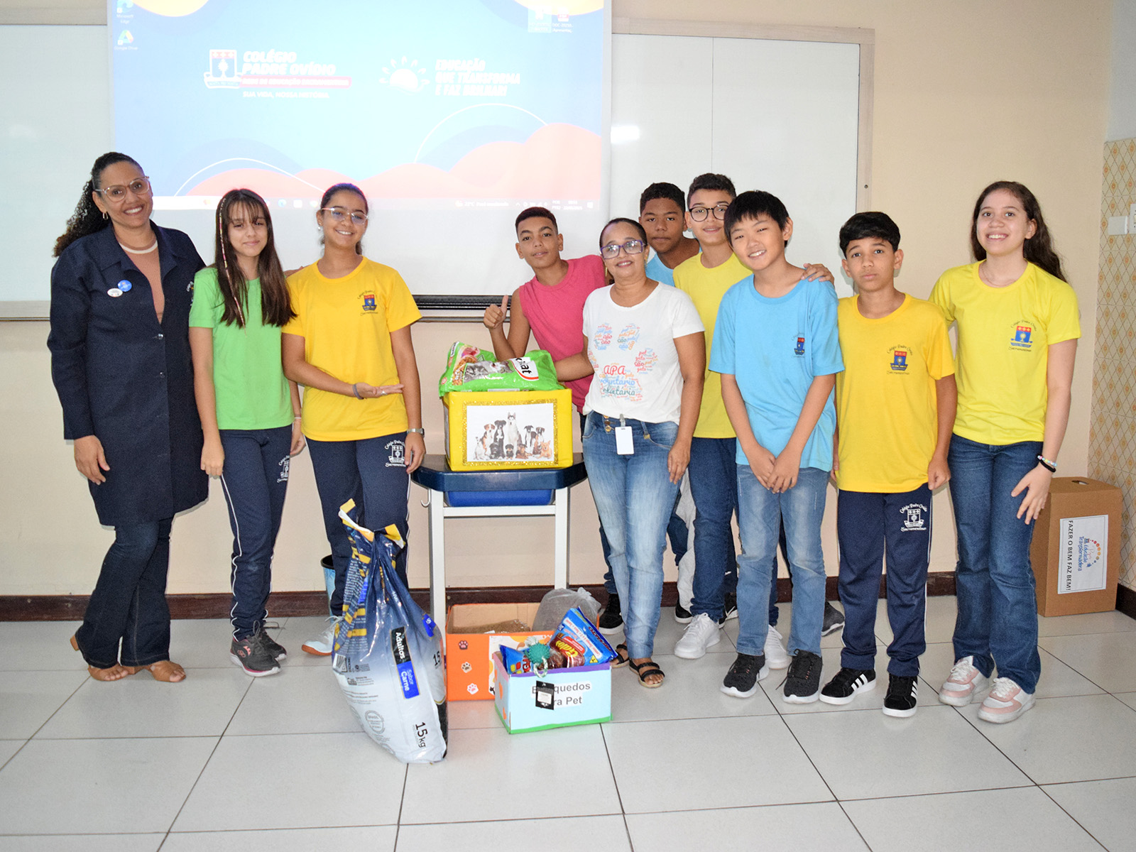 PROJETO EDUCAÇÃO TRANSFORMADORA - FAZER O BEM, FAZ BEM - 7º ANO A - 22/05/2025